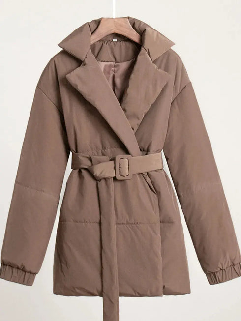 'Reverie' Quilted Puffer Jacket - Celes Fashion